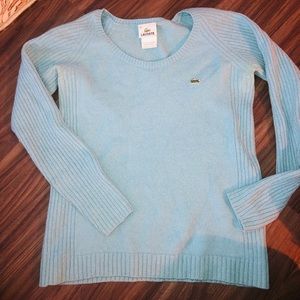 Women’s Lacoste Long Sleeve Scoop neck Sweater